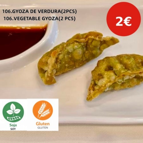 106.GYOZA DE VERDURAS(2PCS)