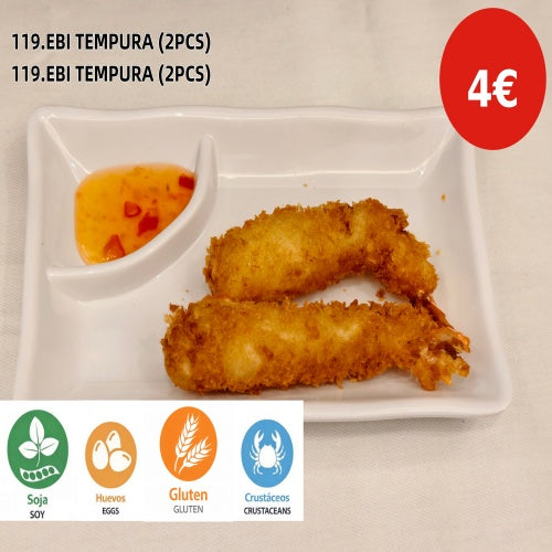 119.EBI TEMPURA (2PCS)