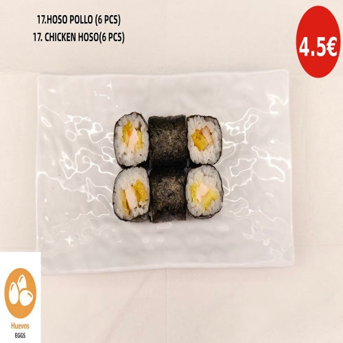 17.HOSO POLLO (6 PCS)