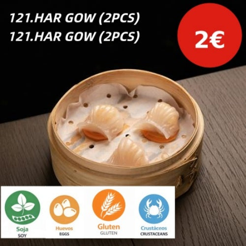 121.HAR GOW (2PCS)