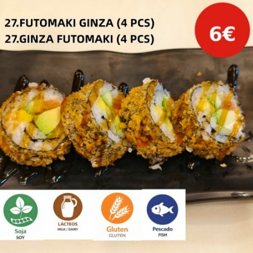 27.FUTOMAKI GINZA (4 PCS）