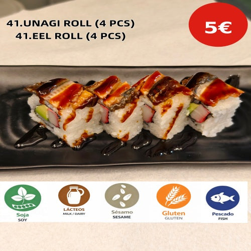 41.UNAGI ROLL (4 PCS)