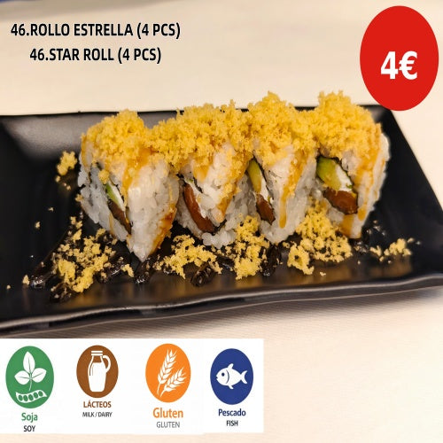 46.ROLLO ESTRELLA (4 PCS)
