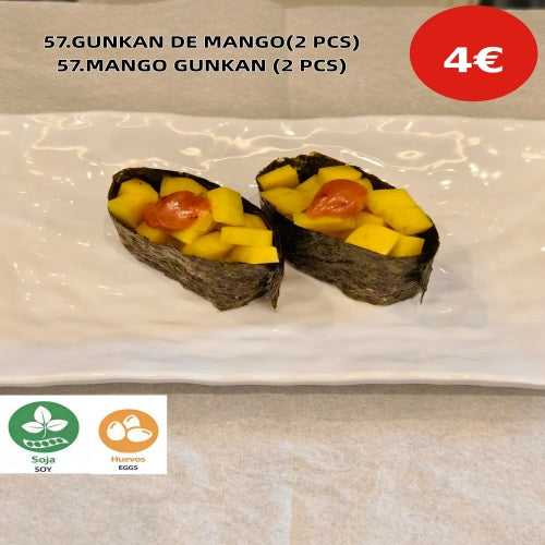 57.GUNKAN DE MANGO(2 PCS)