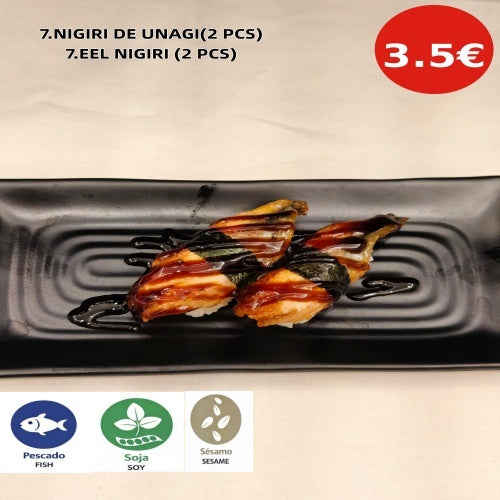 7.NIGIRI DE UNAGI(2 PCS)